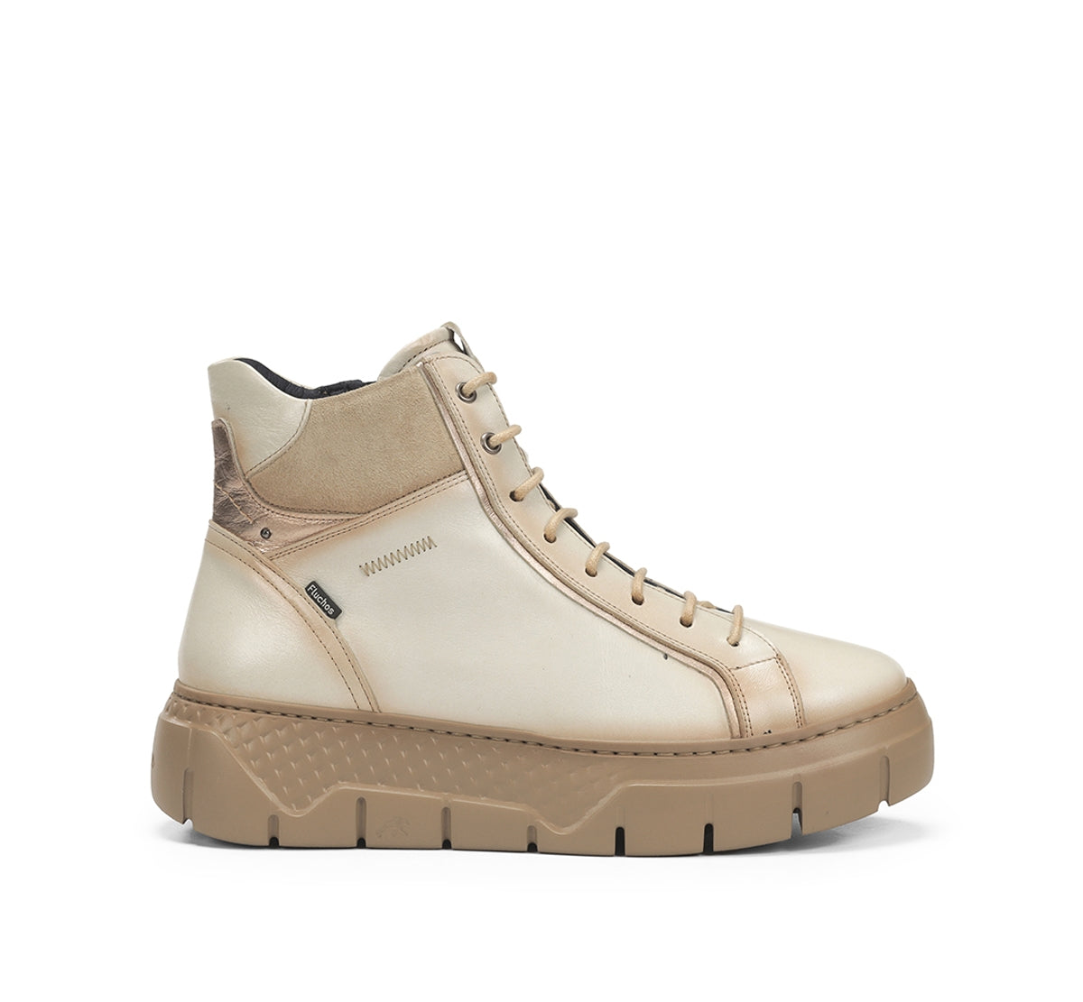 Fluchos Ilia F2304 bottines femme blanc lacets