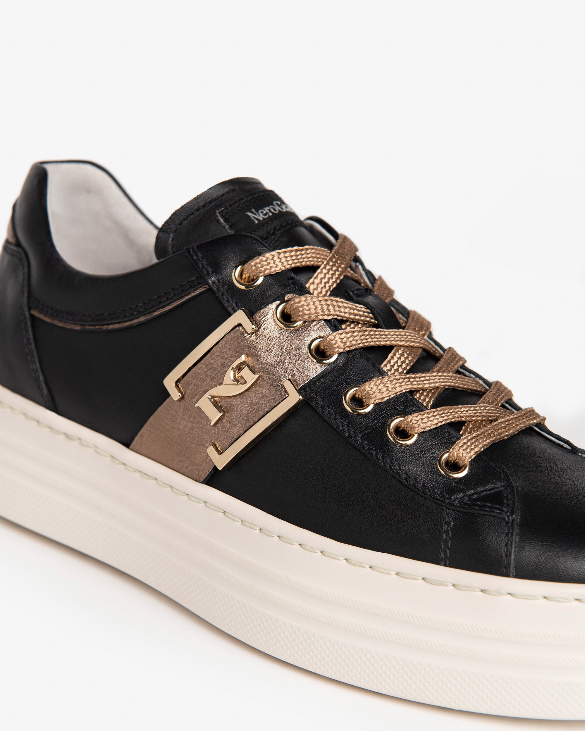 Nero Giardini Sneakers basket cuir femme 35-41