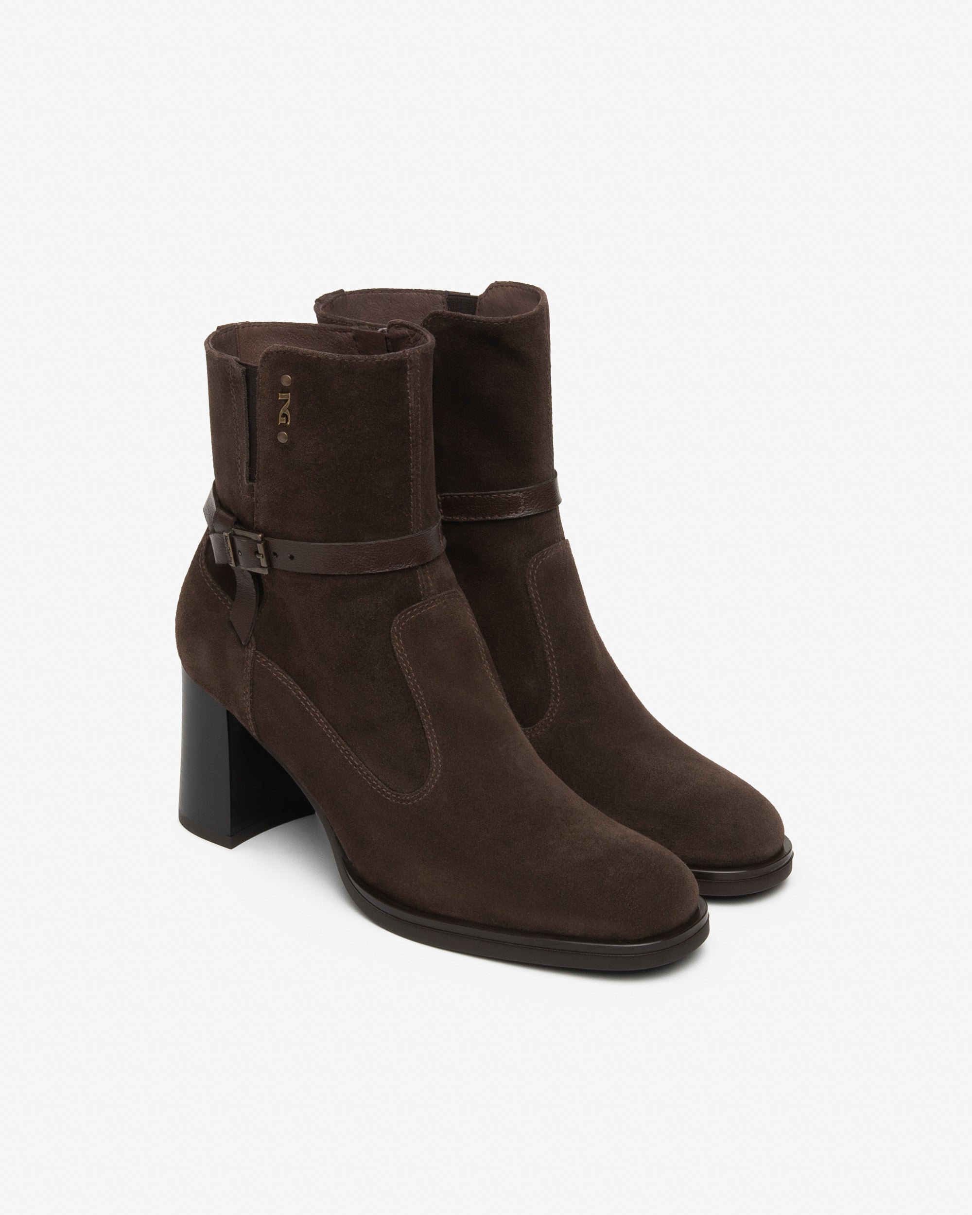 Nero Giardini Ankle Booties bottines daim femme talon 75 mm