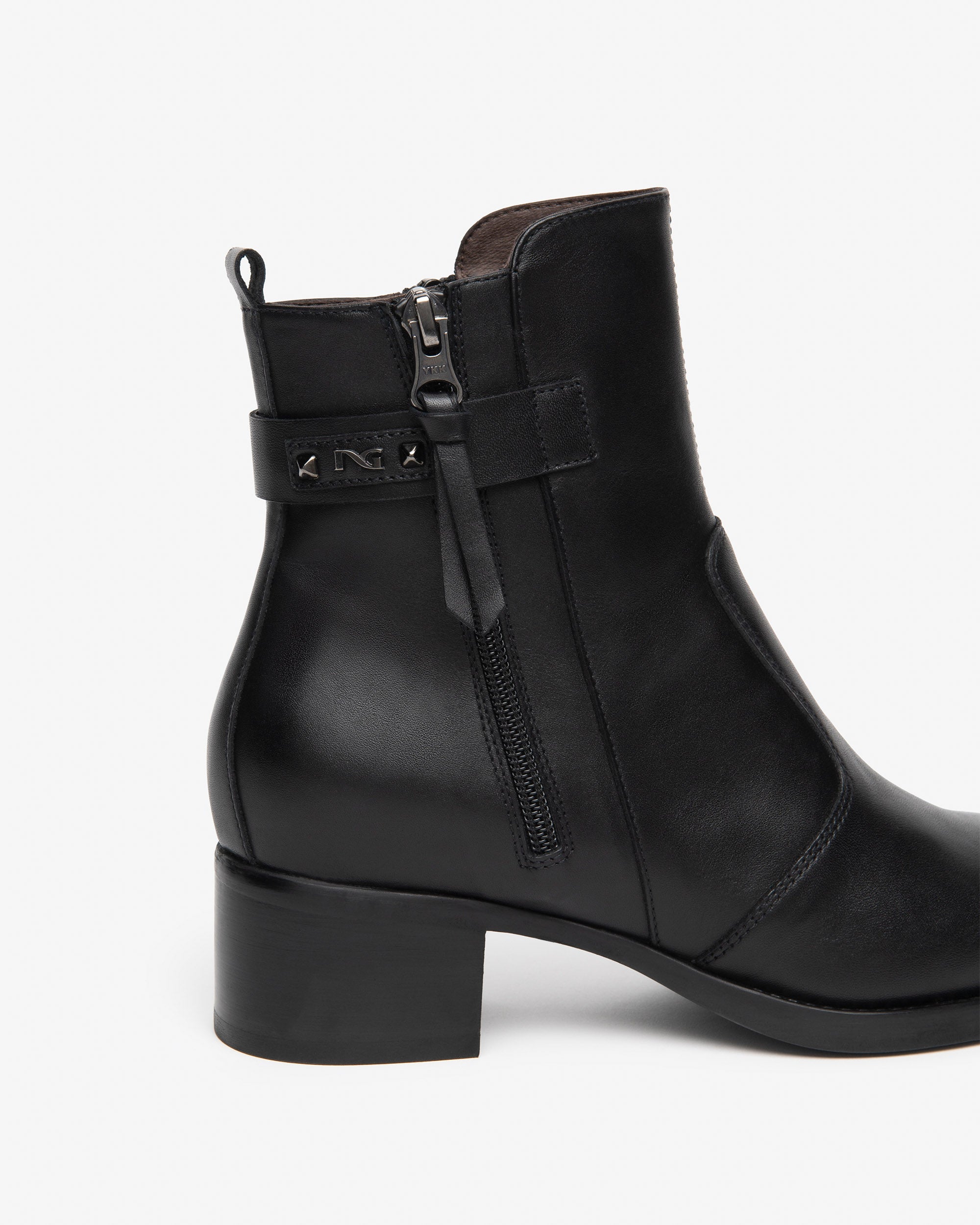 Nero Giardini Ankle Boots bottines cuir femme talon 40mm