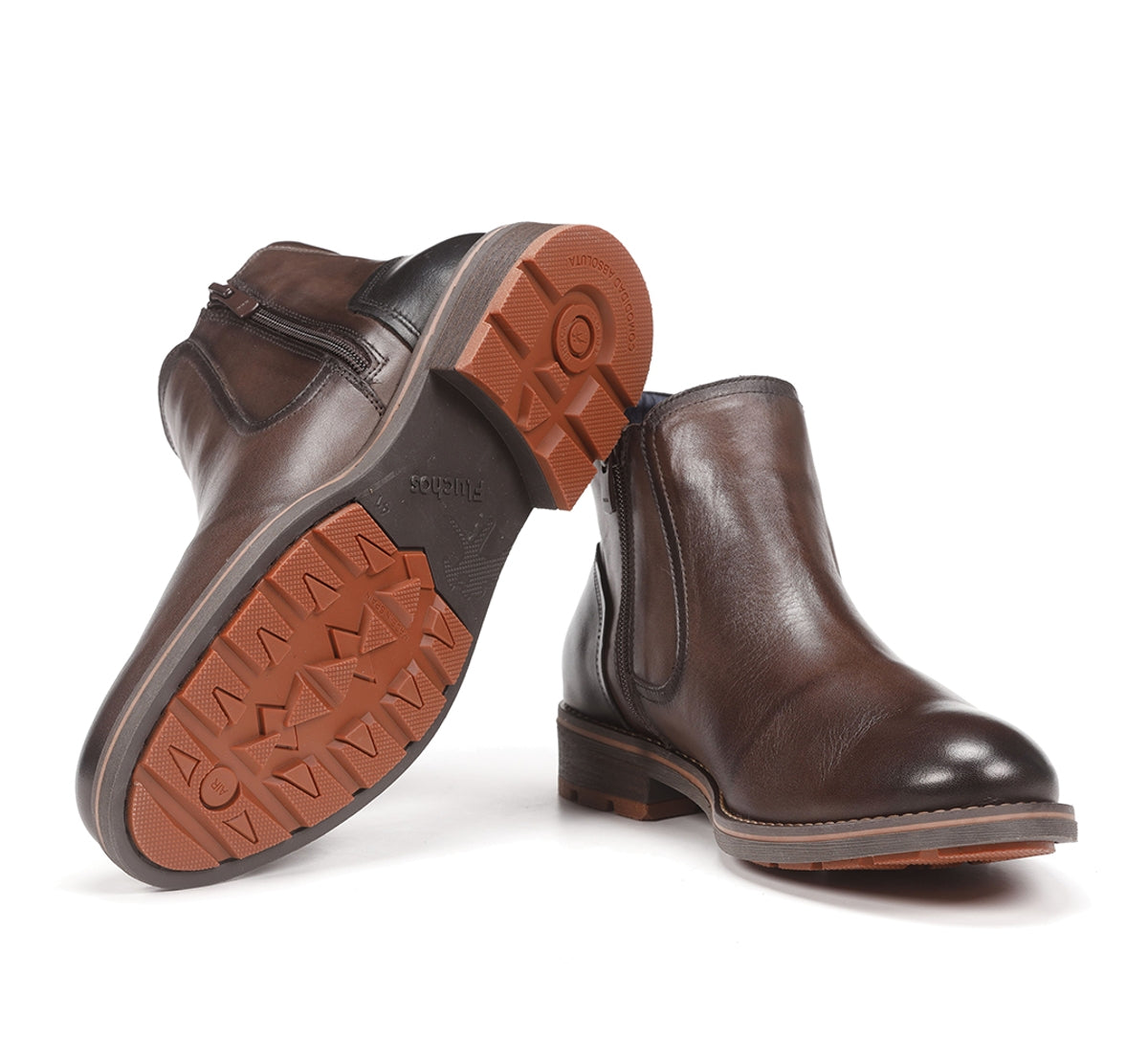 Fluchos Terry F1343 bottines marron homme confort