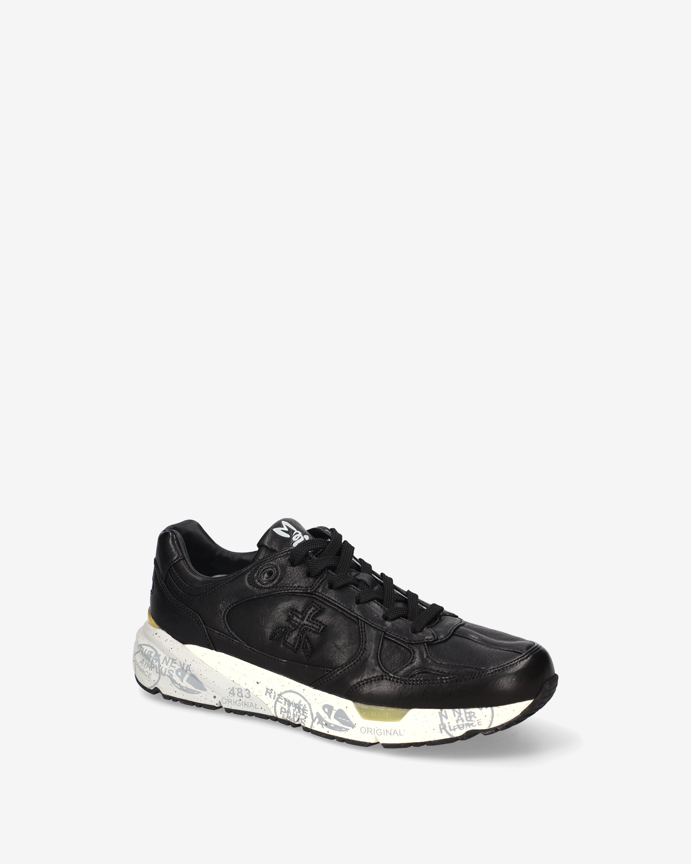 Premiata Mase 8420 baskets noires cuir