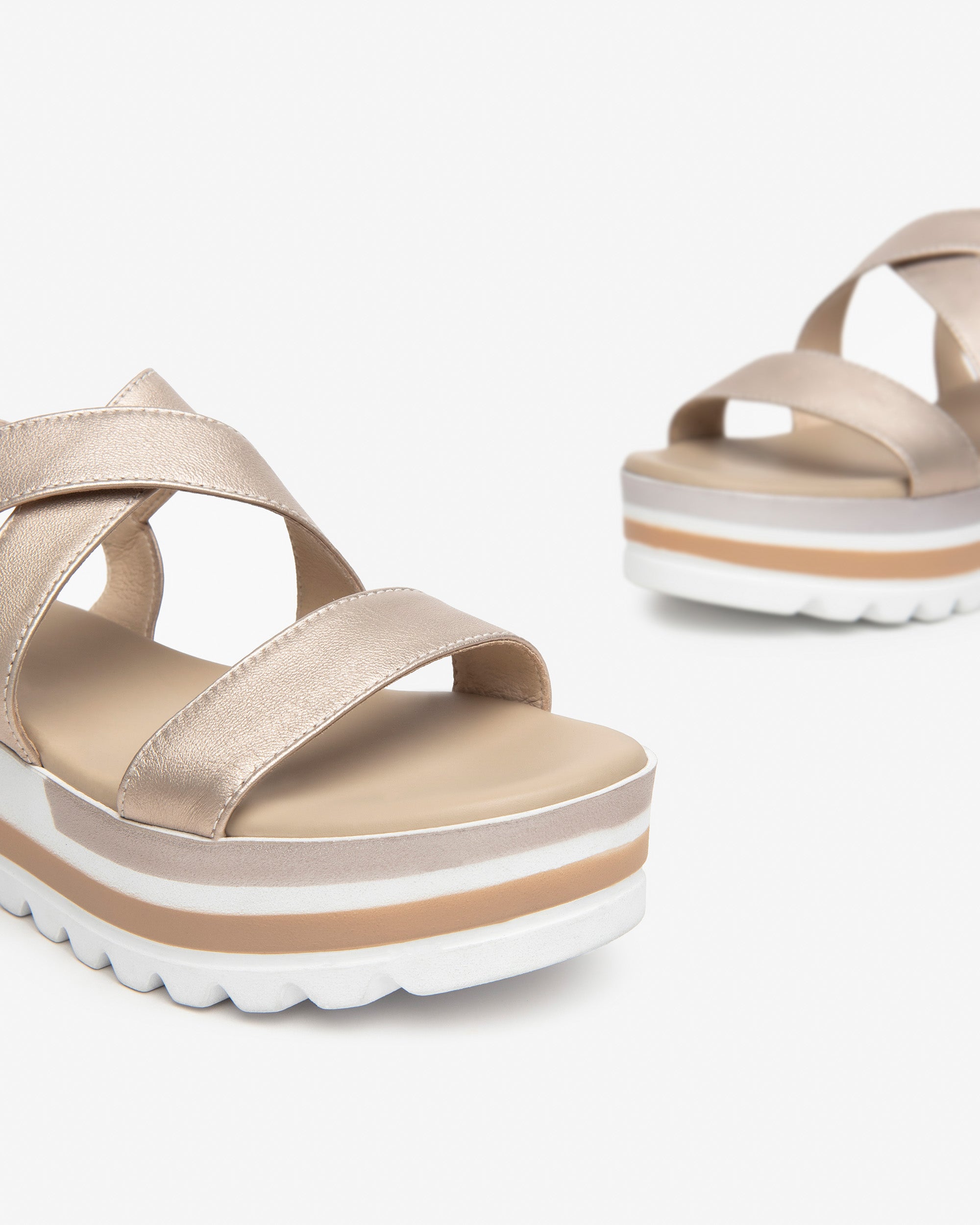 Nero Giardini Sandals sandales cuir femme minimalistes été