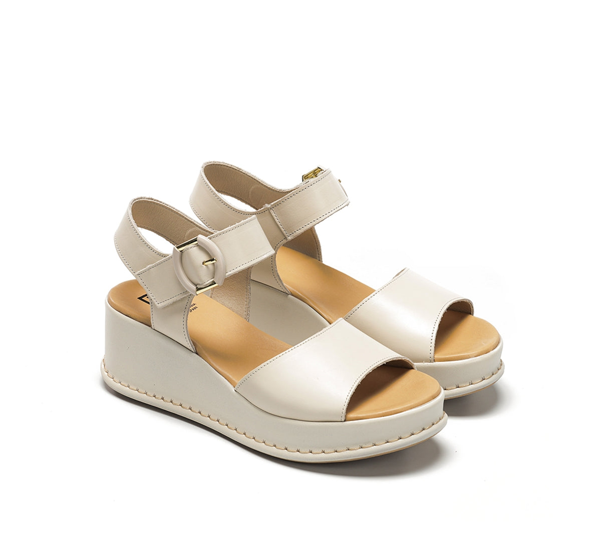 Dorking Windy D9649 sandale femme blanc plateforme
