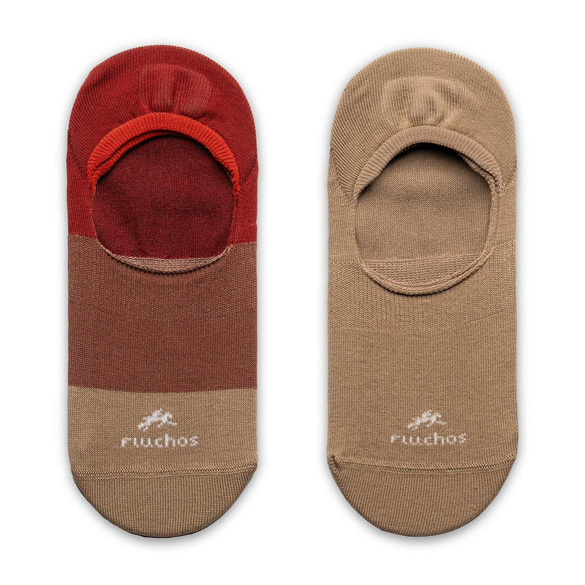 Fluchos CA0002 socquettes beige homme taille unique lot 2