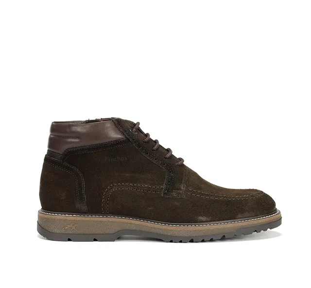 Fluchos Buggy F2325 Bottine Verte Homme Cuir