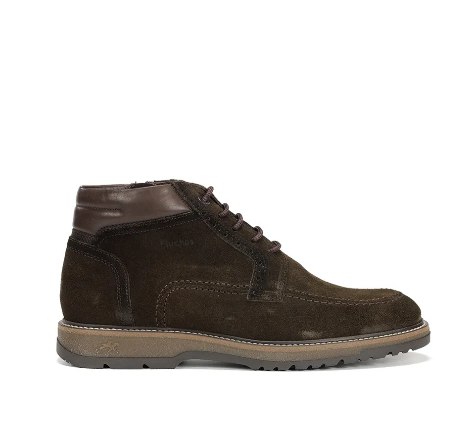 Fluchos Buggy F2325 Bottine Verte Homme Cuir