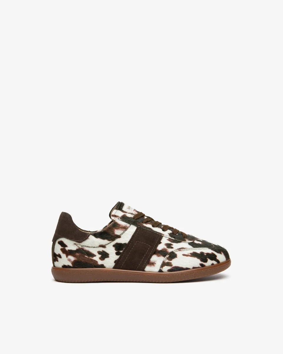 Nero Giardini Sneakers baskets femme daim tissu 38 animal