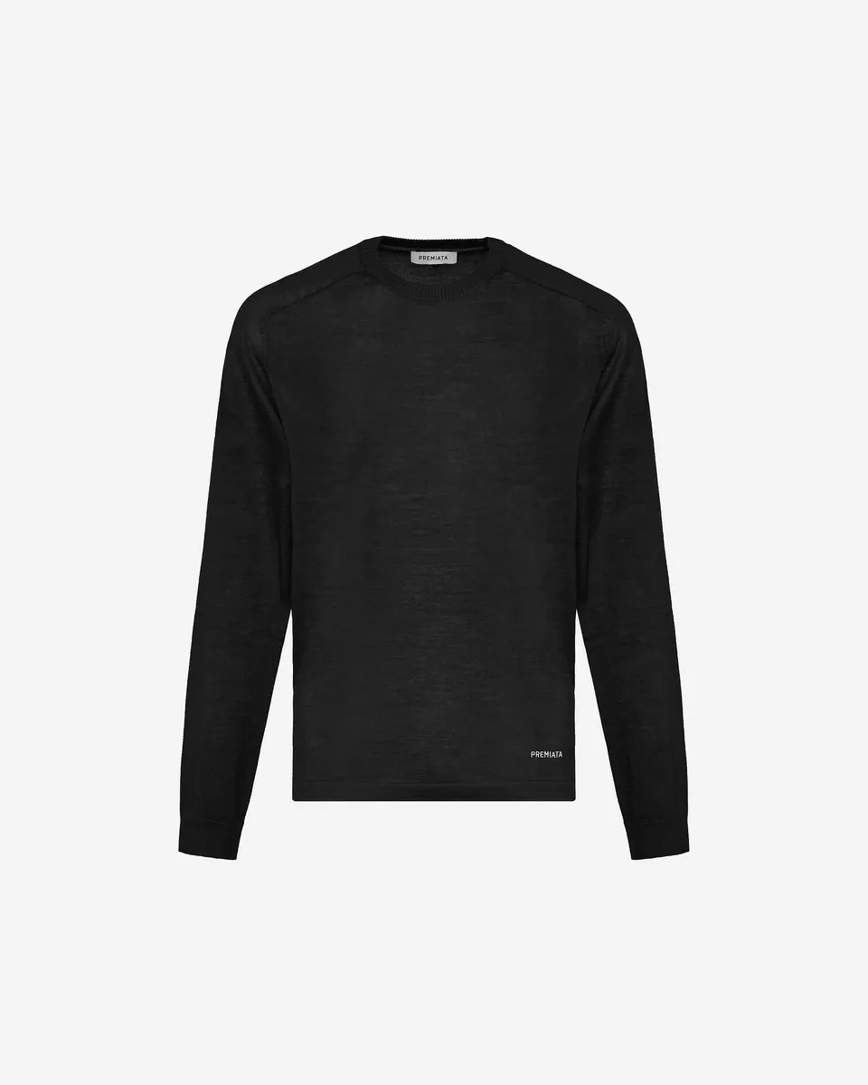 Premiata Maglia Essential pull noir homme maille