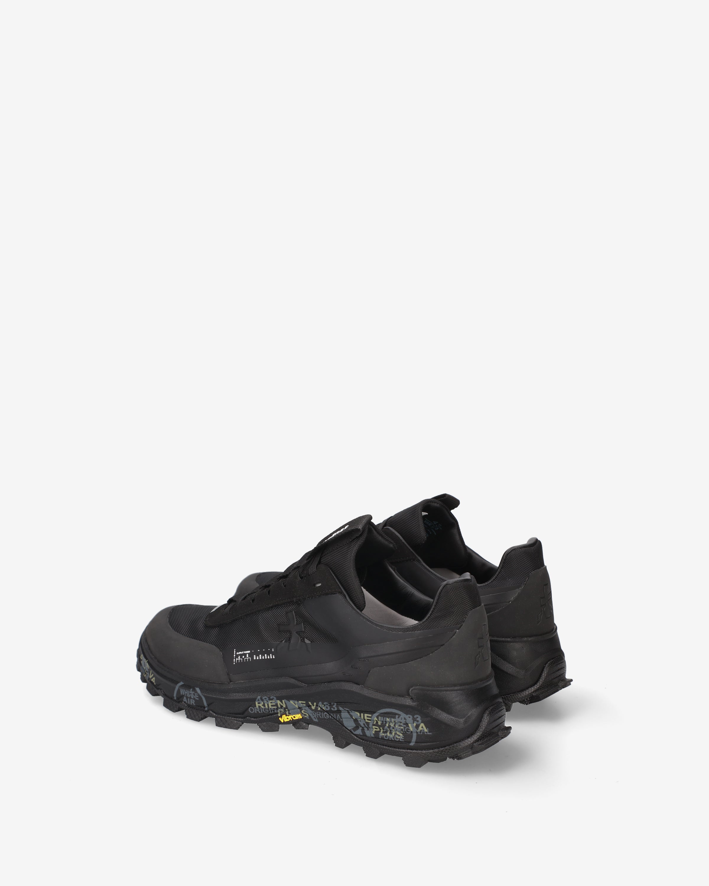 Premiata Devin 503 baskets noires techniques Vibram