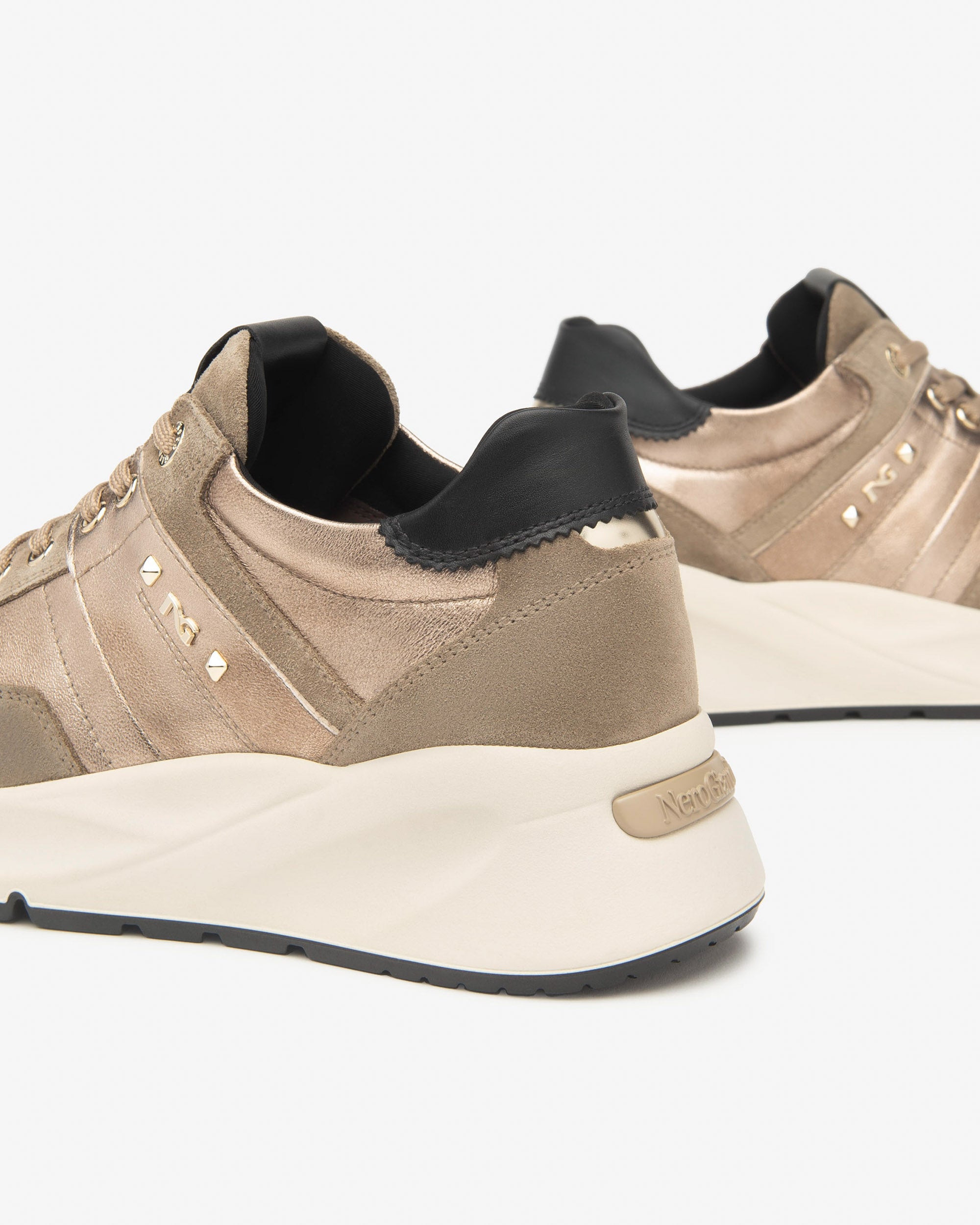 Nero Giardini Sneakers basket femme daim cuir memory 35-41