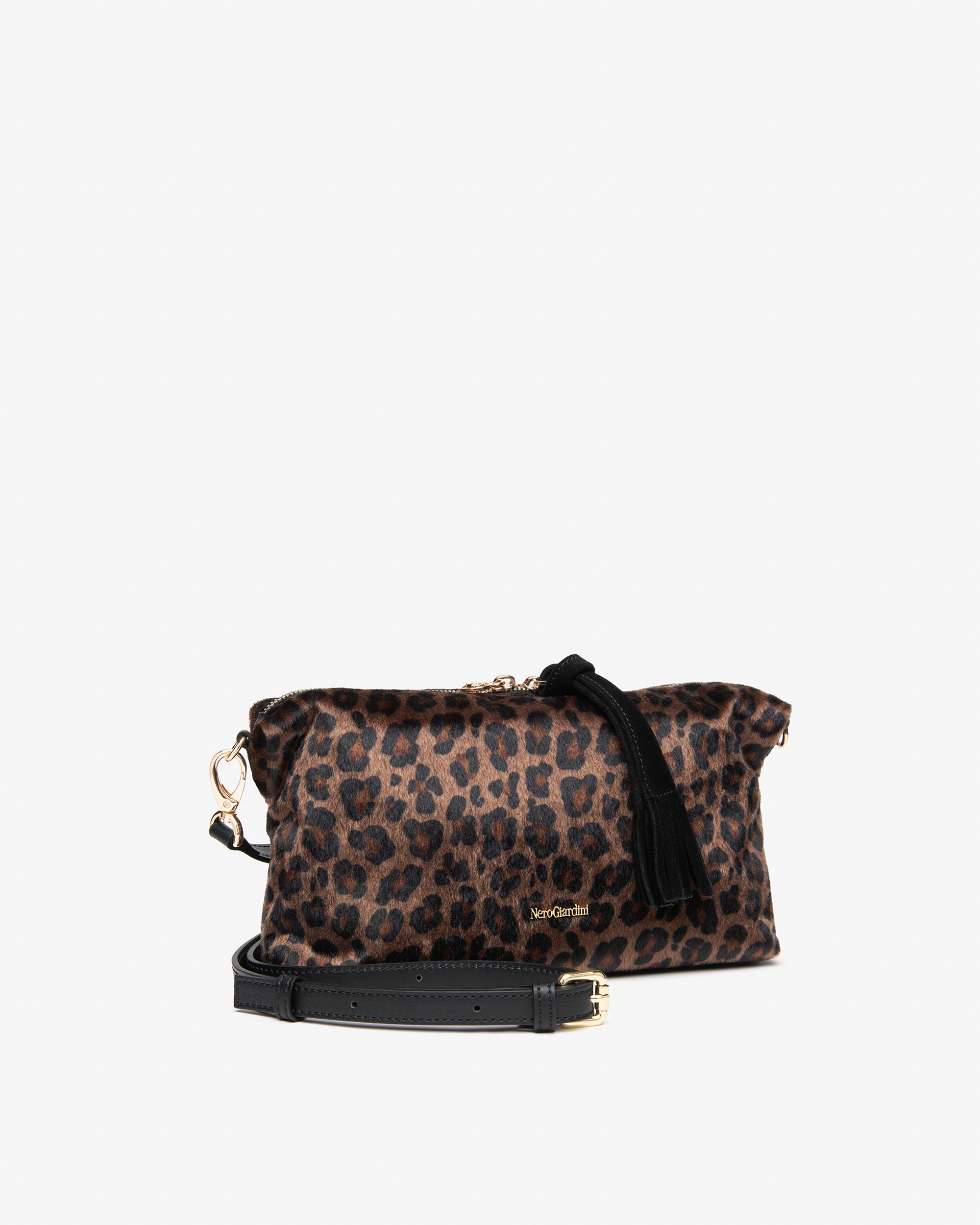 Nero Giardini Bags Sac Bandoulière Cuir Imprimé Animal