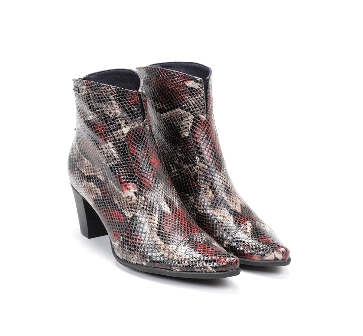 Dorking Deisy D6034 bottine femme multicolore talon