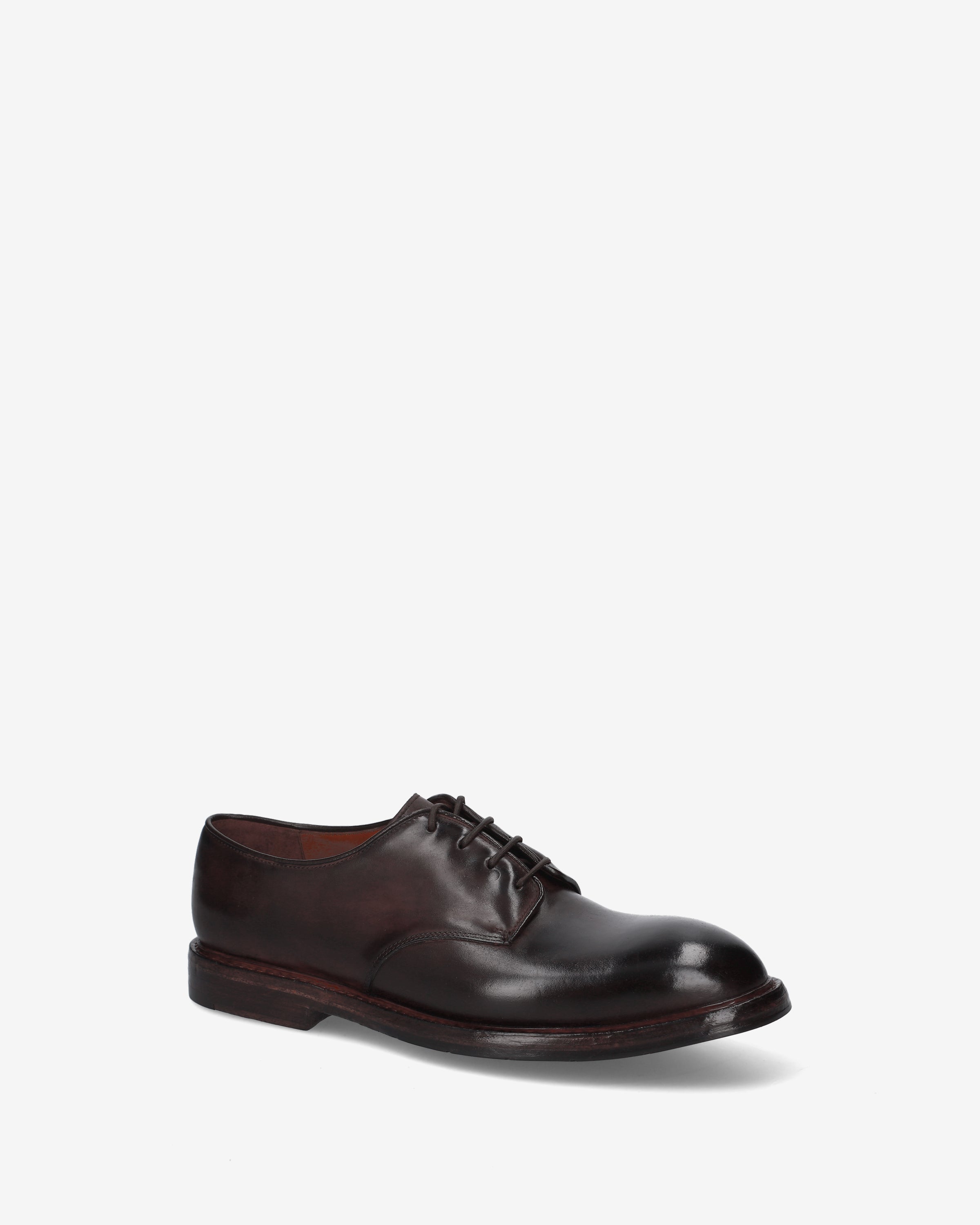 Premiata Derby King Brass derby cuir noir homme