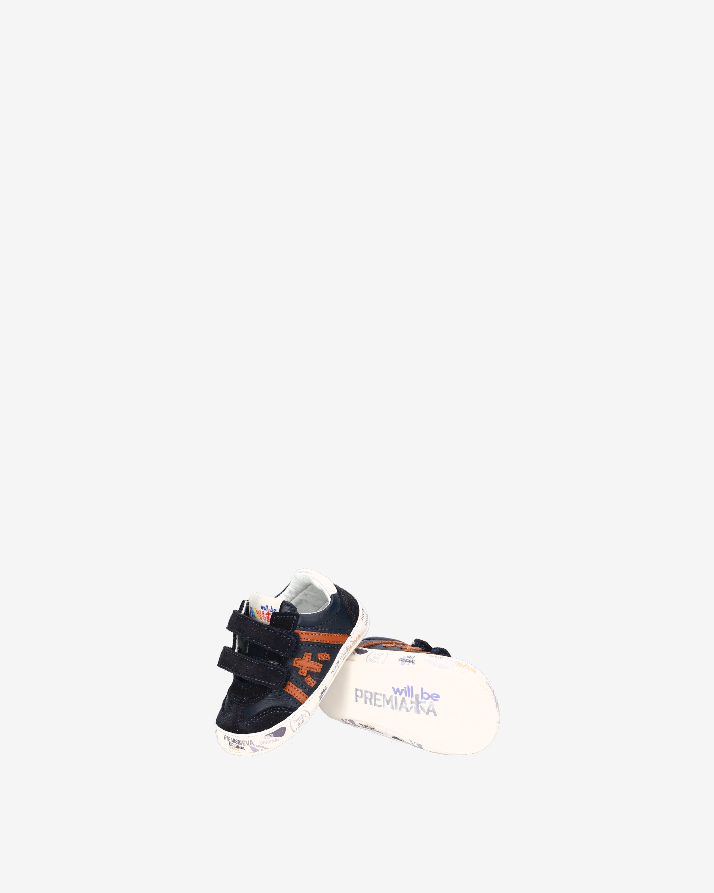 Premiata Baby-BV 0040V baskets enfant souple