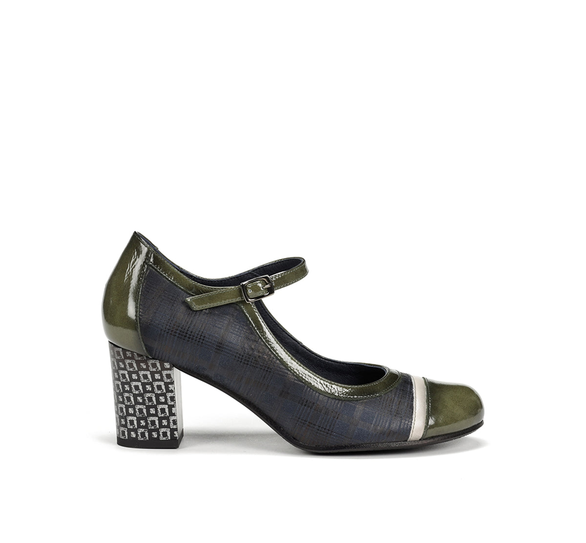 Dorking Rodin D8669 chaussure bleu femme bride