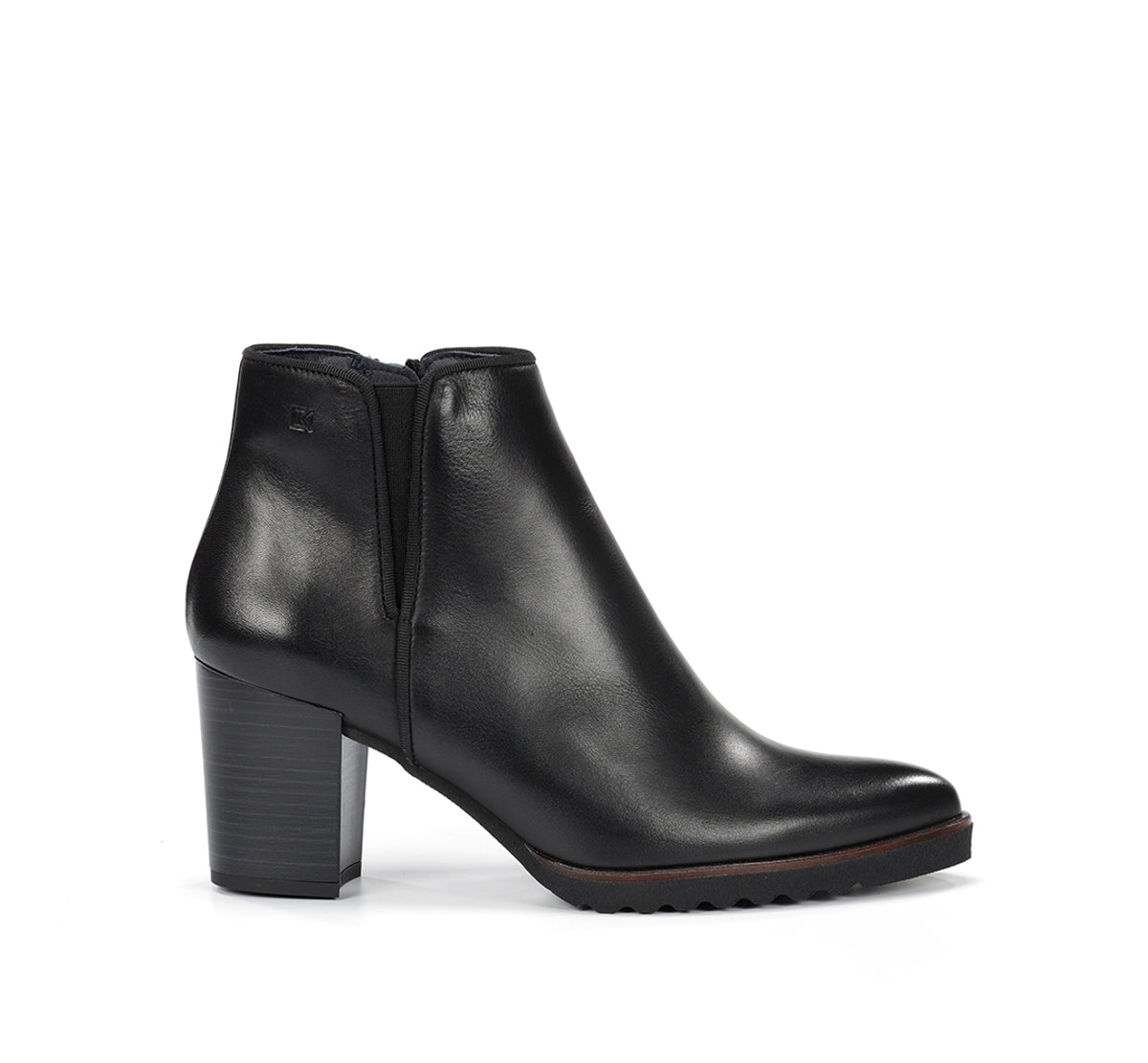 Dorking Thais D7224 bottine femme noir à talon