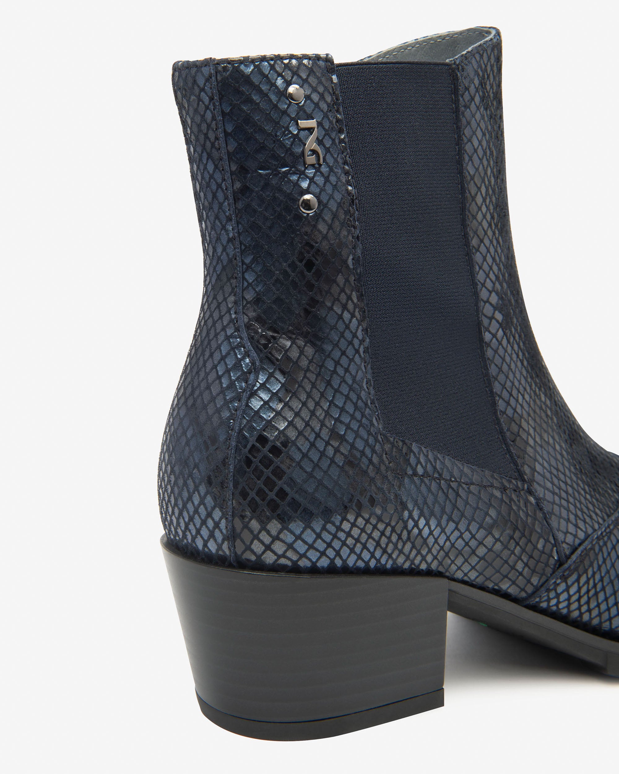 Nero Giardini Chelsea Boots cuir femme zip talon 50