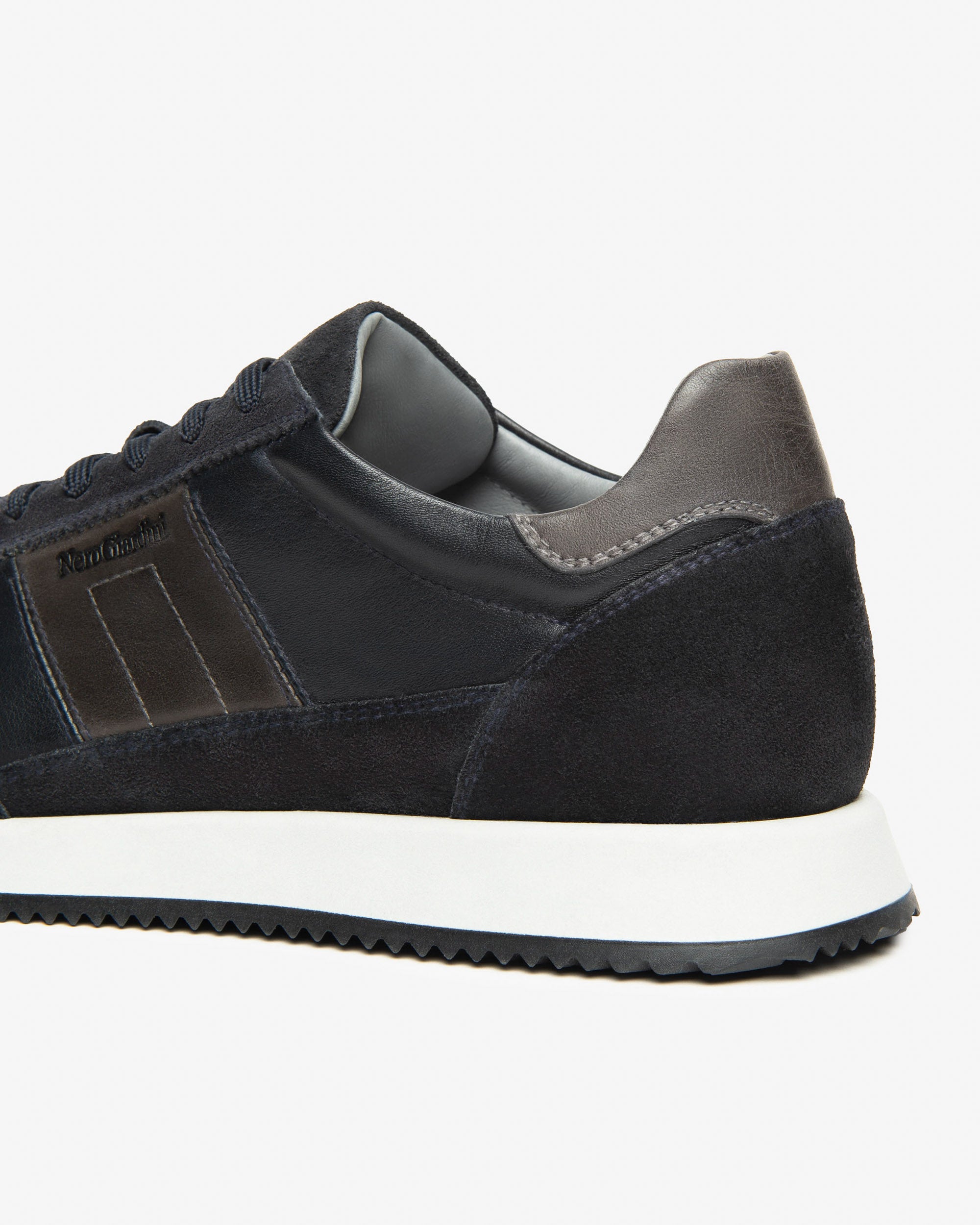 Nero Giardini Sneakers baskets cuir daim homme