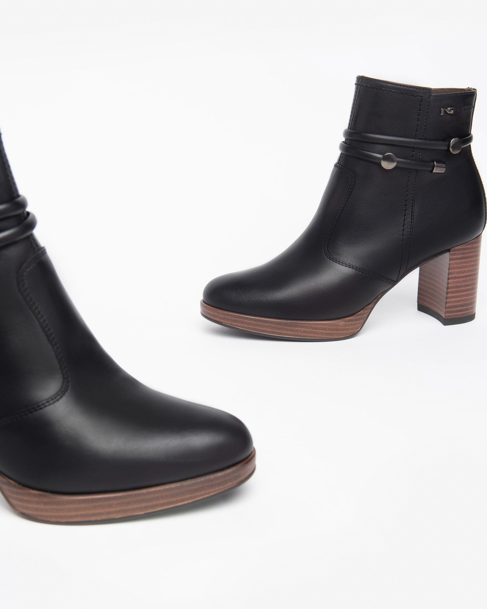 Nero Giardini Ankle Boots bottines cuir femme classique
