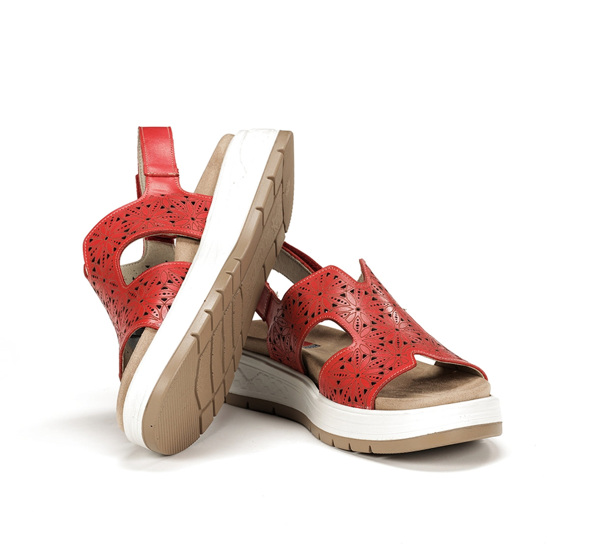 Fluchos Sandalias Street F2007 sandale femme rouge