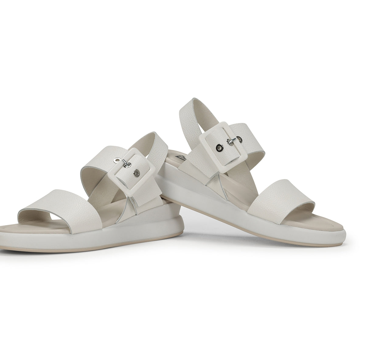 Dorking Slam D9088 Sandales Femme Blanc Boucles