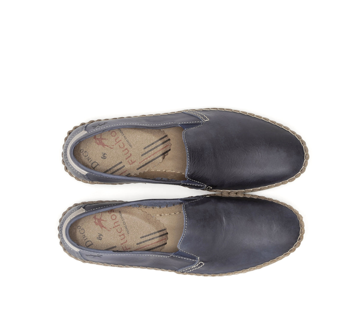 Fluchos Bahamas 8264 mocassins bleu sans lacets