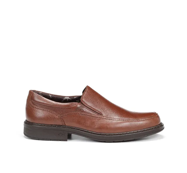 Fluchos Clipper 9578 slip on homme marron cuir