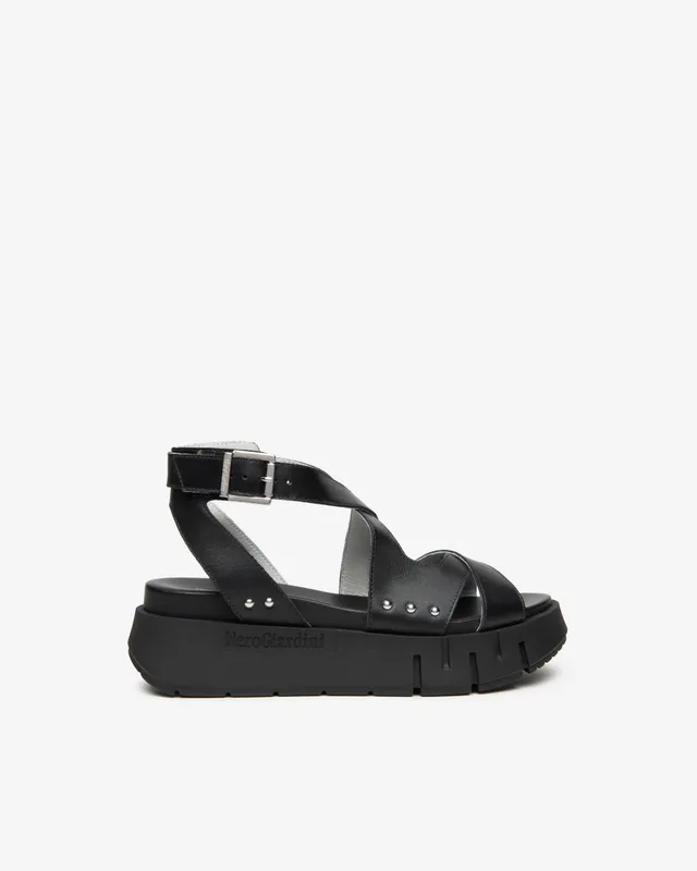 Nero Giardini Sandals sandales femme cuir pointure 37 été