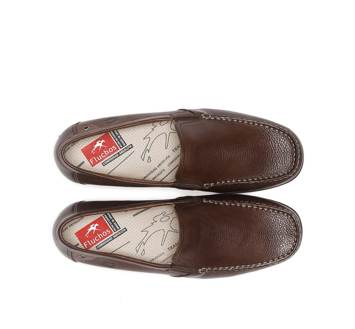 Fluchos Mocasines Baltico 7149 mocassin marron cuir