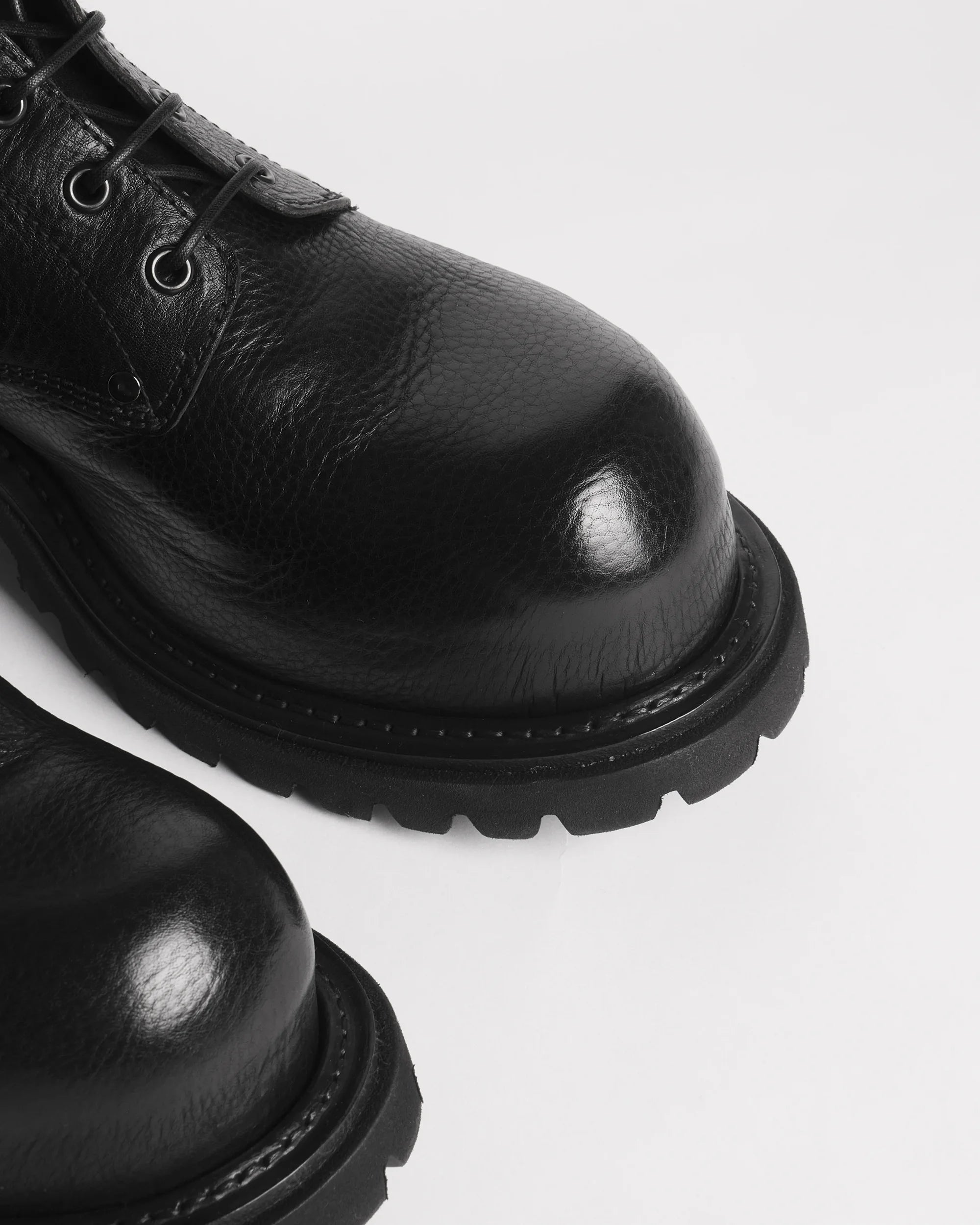 Premiata 016 boots cuir lacets zip homme