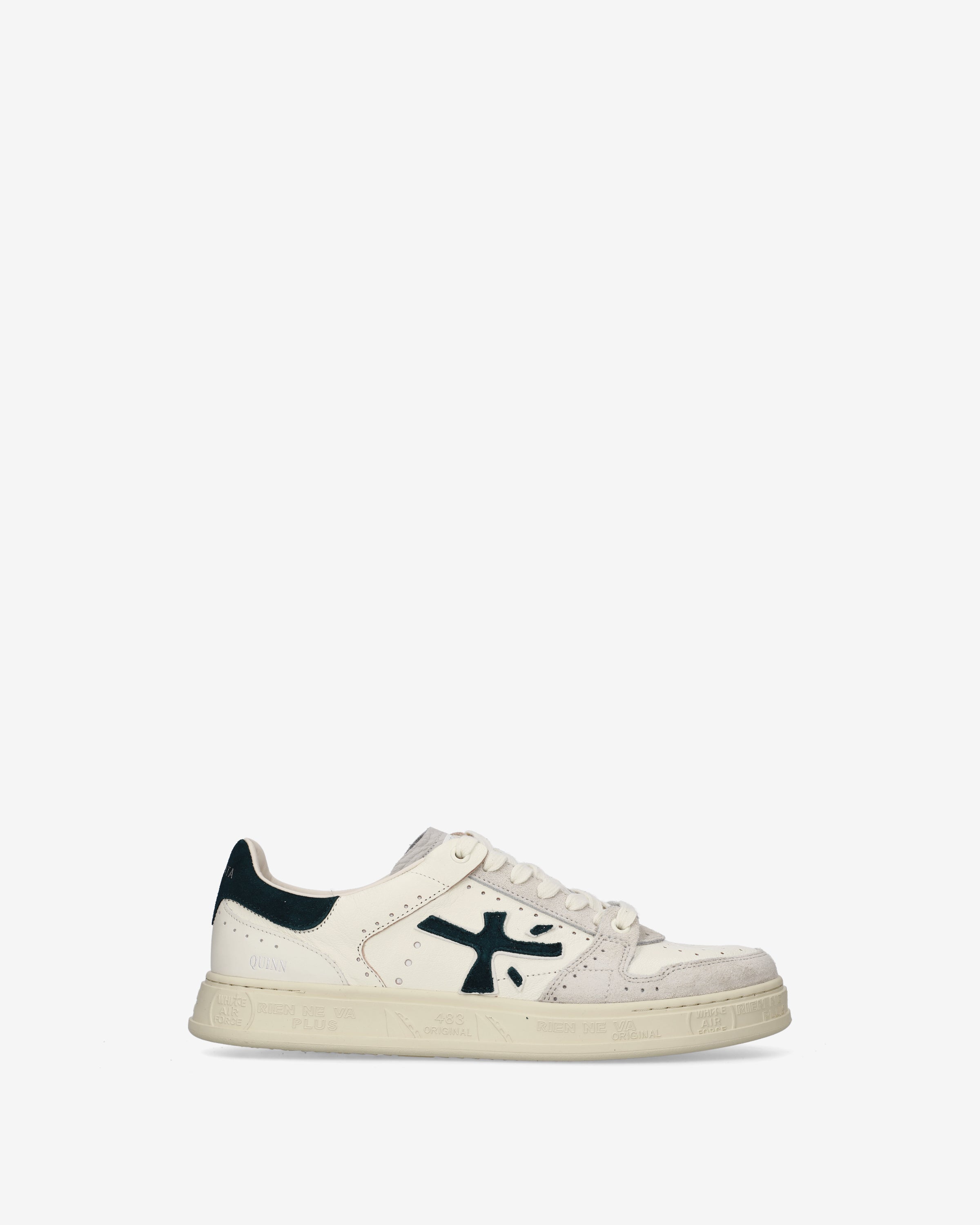 Premiata Quinn 8650 sneakers homme cuir blanc