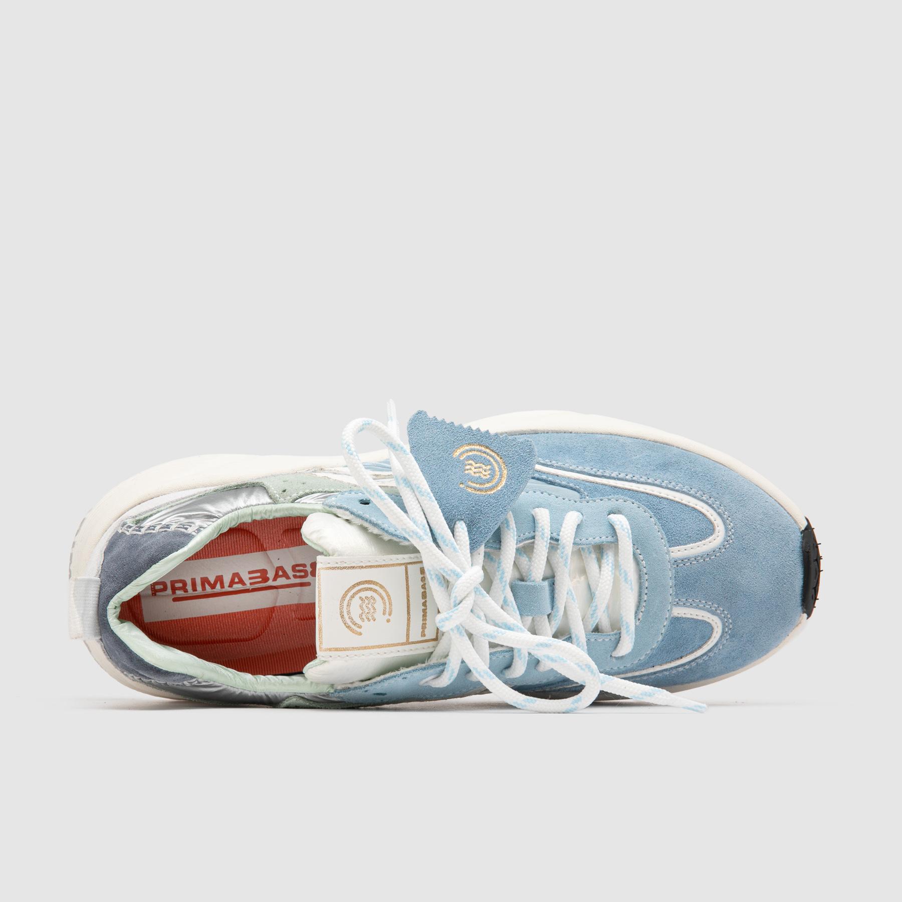 Primabase Fuji sneaker cuir lacets confort