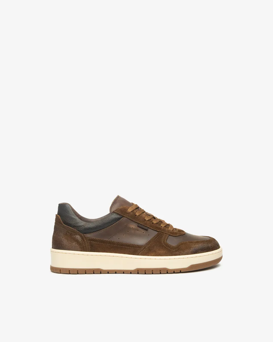 Nero Giardini Sneakers baskets cuir suède homme