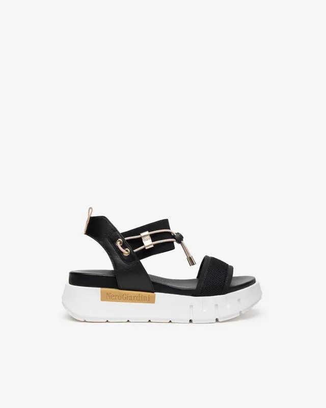 Nero Giardini Sandals sandales femme cuir toile 35-41