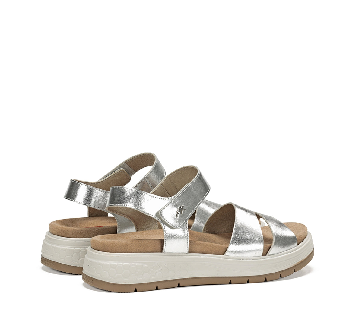Fluchos Street F2006 sandale femme argent confort