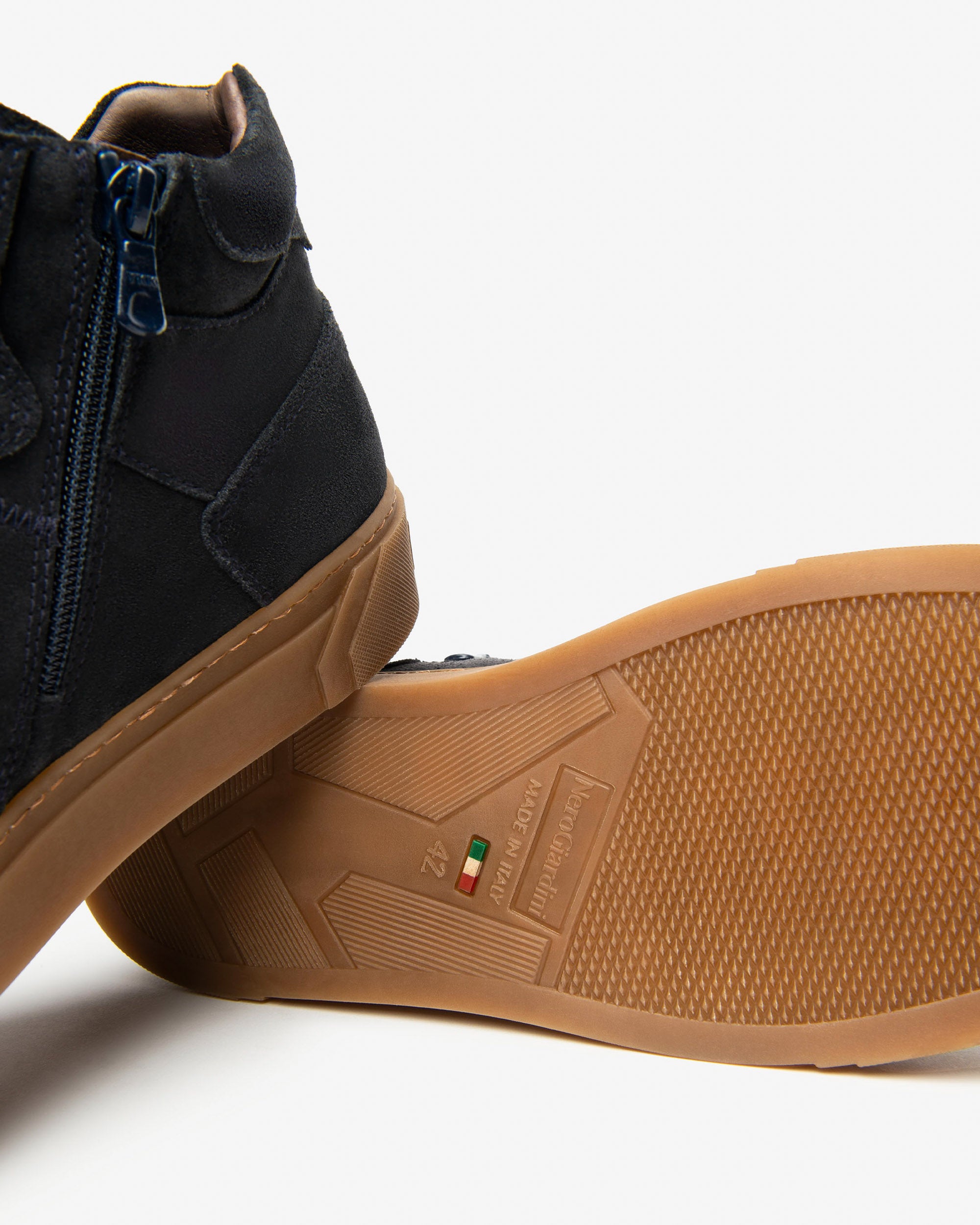Nero Giardini Sneakers basket homme montante daim