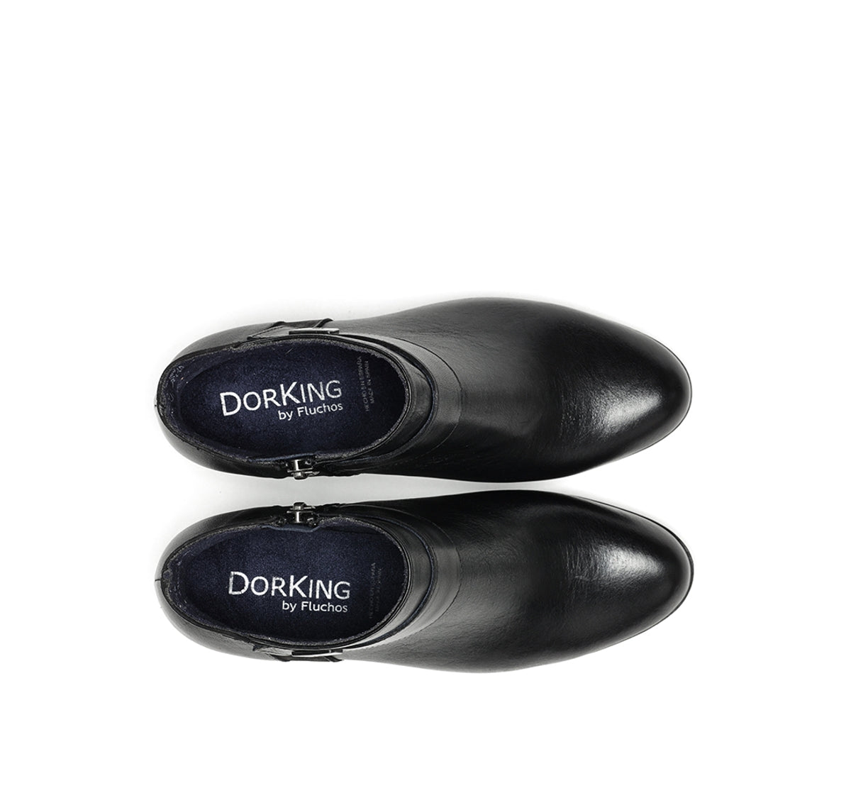 Fluchos Dorking Evelyn D9111 bottine noire talon haut