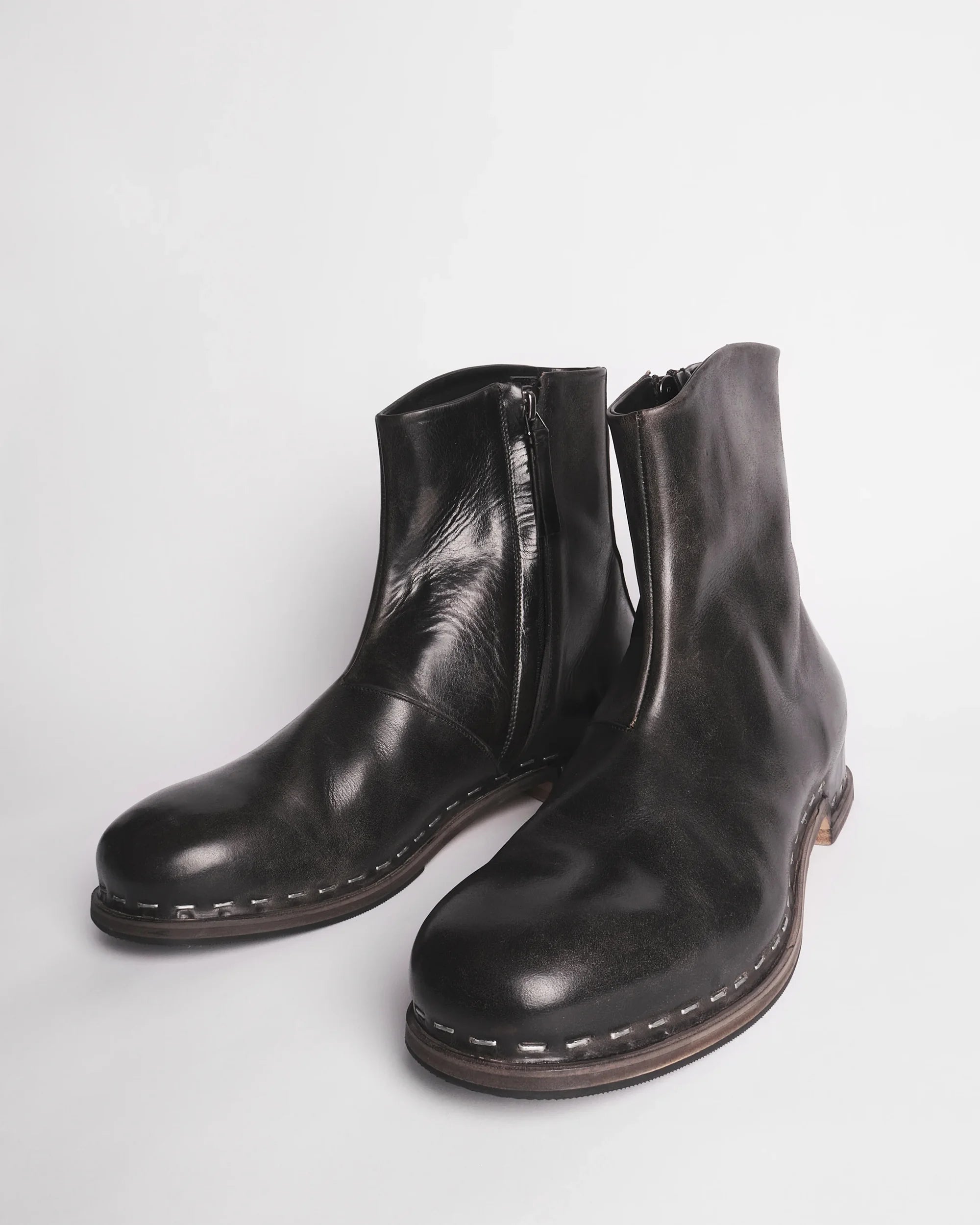 Premiata 001 boots cuir homme modèle archive