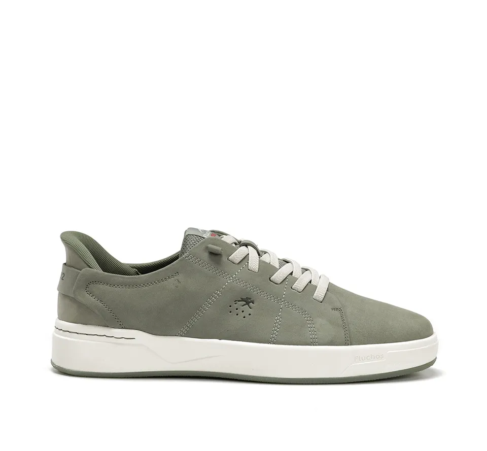 Fluchos Deportivos Nadal F2378 baskets vert homme cuir
