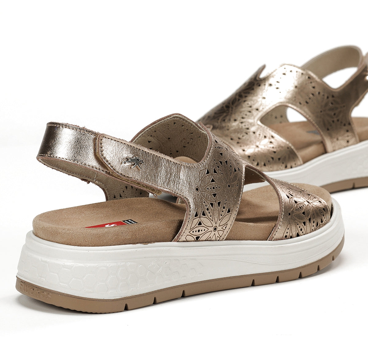 Fluchos Sandalias Street F2007 sandales doré femme