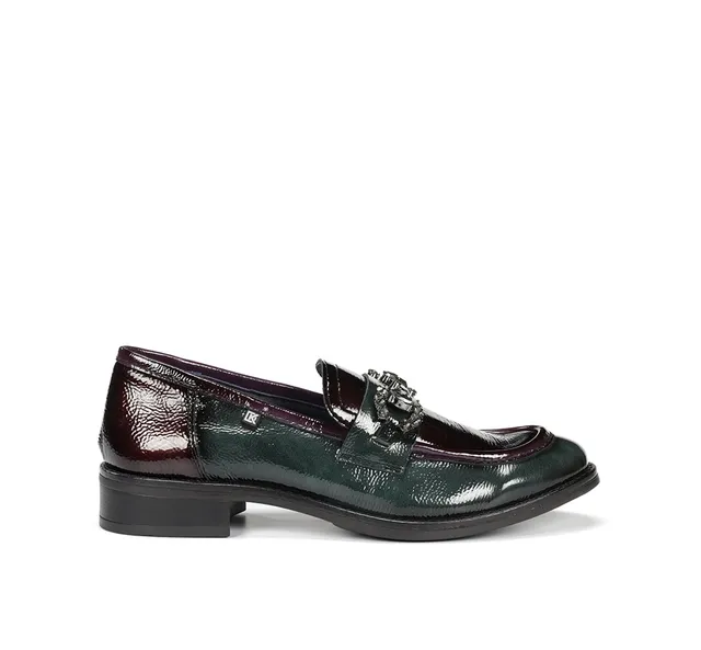 Dorking by Fluchos Harvard D9118 mocassin vert femme