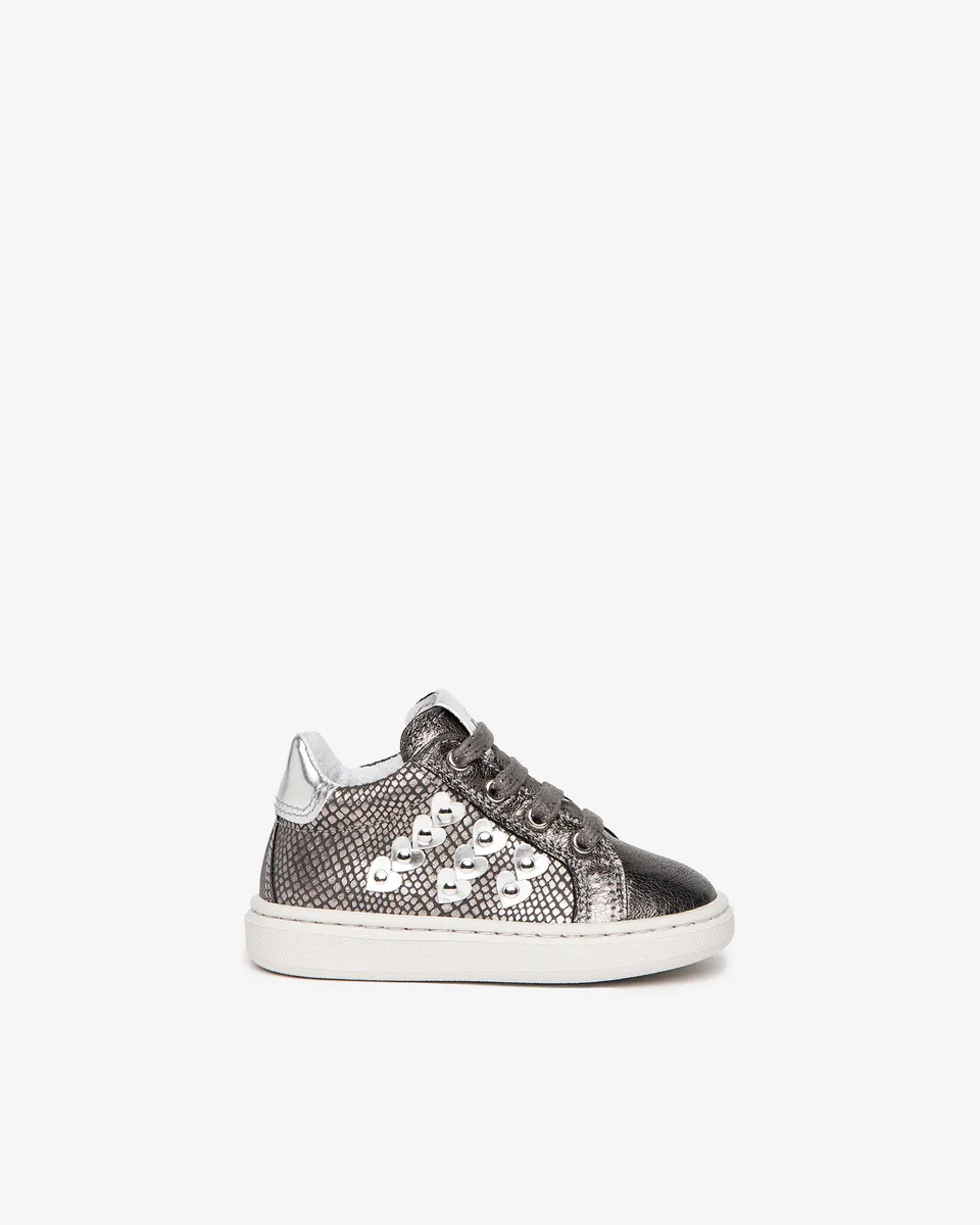 Nero Giardini Sneakers basket bébé fille cuir 19-24
