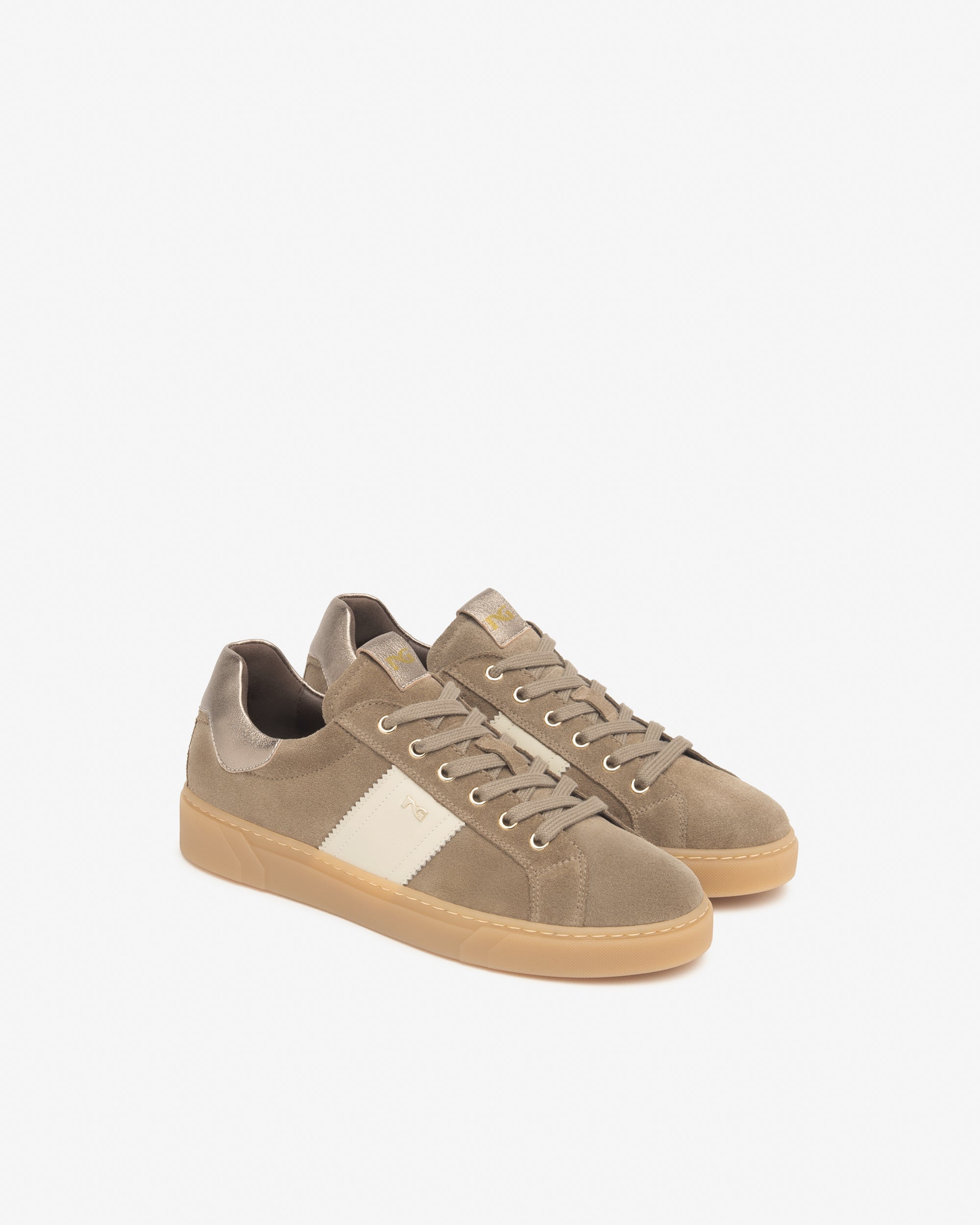 Nero Giardini Sneakers baskets cuir daim femme 38