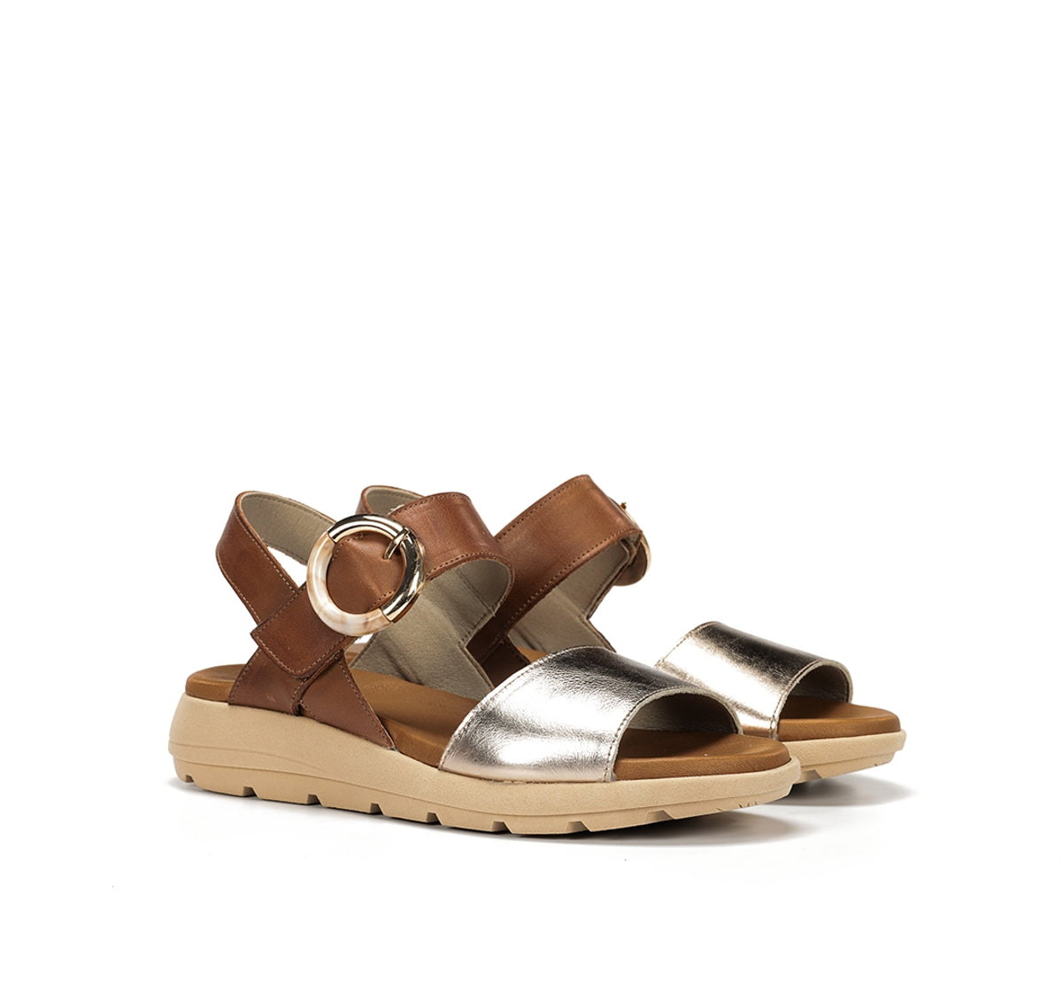 Fluchos Dorking Gandia D9523 sandale marron femme