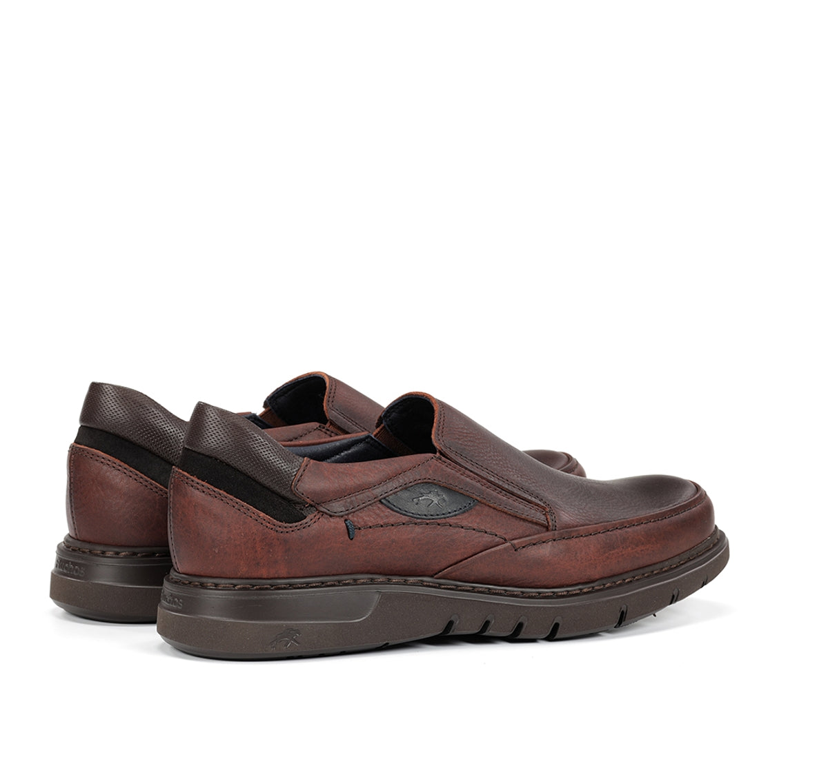 Fluchos Celtic F0249 slip on marron homme cuir