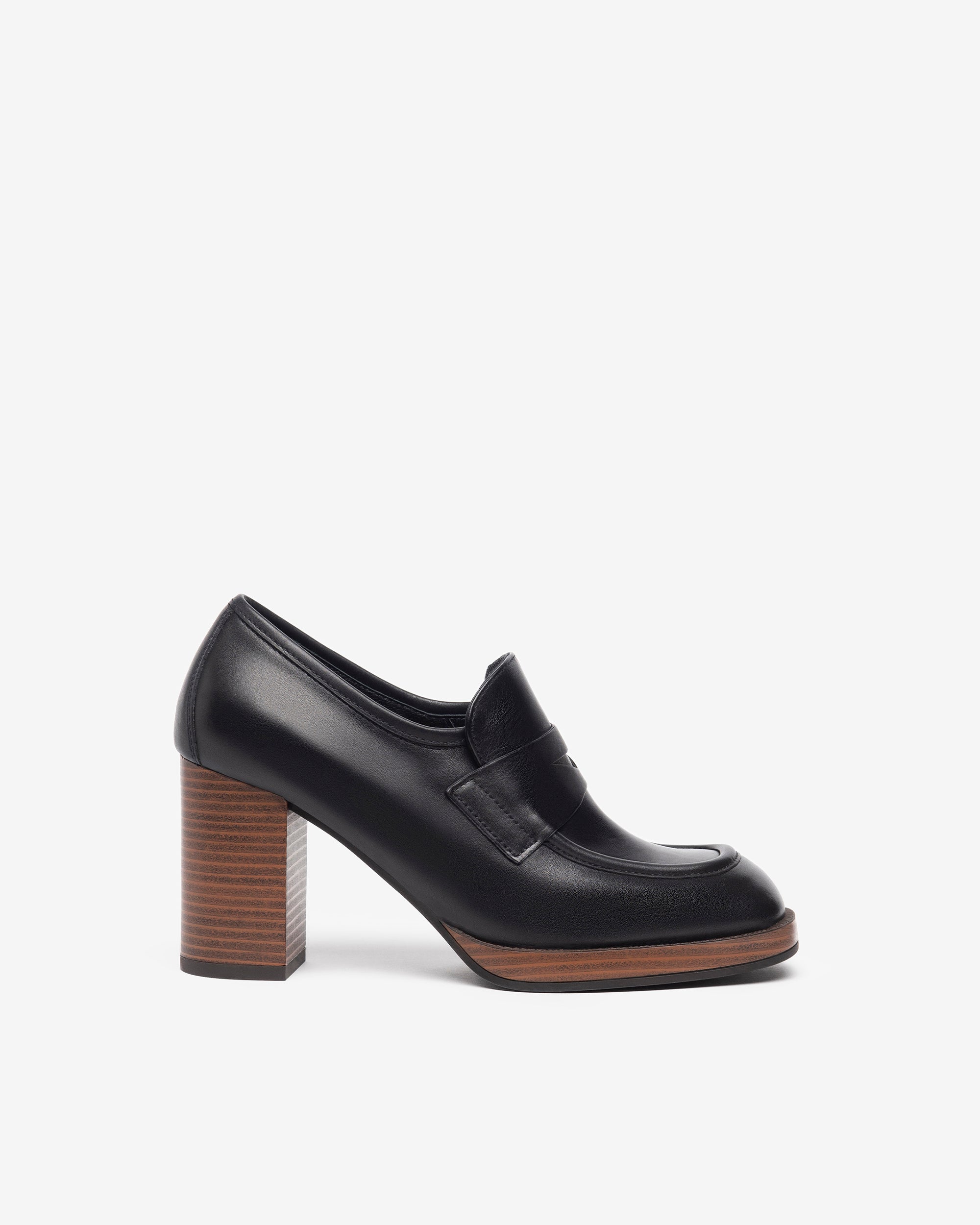 Nero Giardini Loafers mocassins cuir femme hiver