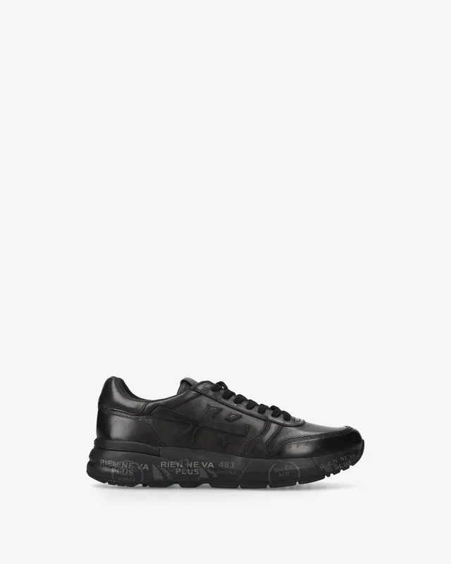 Premiata Mick 1453N sneakers homme noir cuir technique