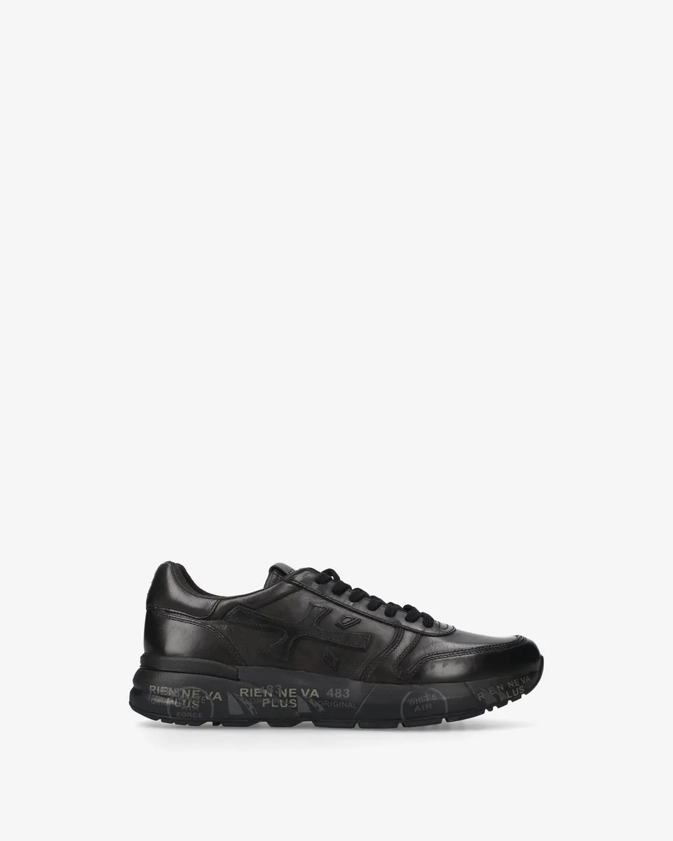 Premiata Mick 1453N sneakers homme noir cuir technique