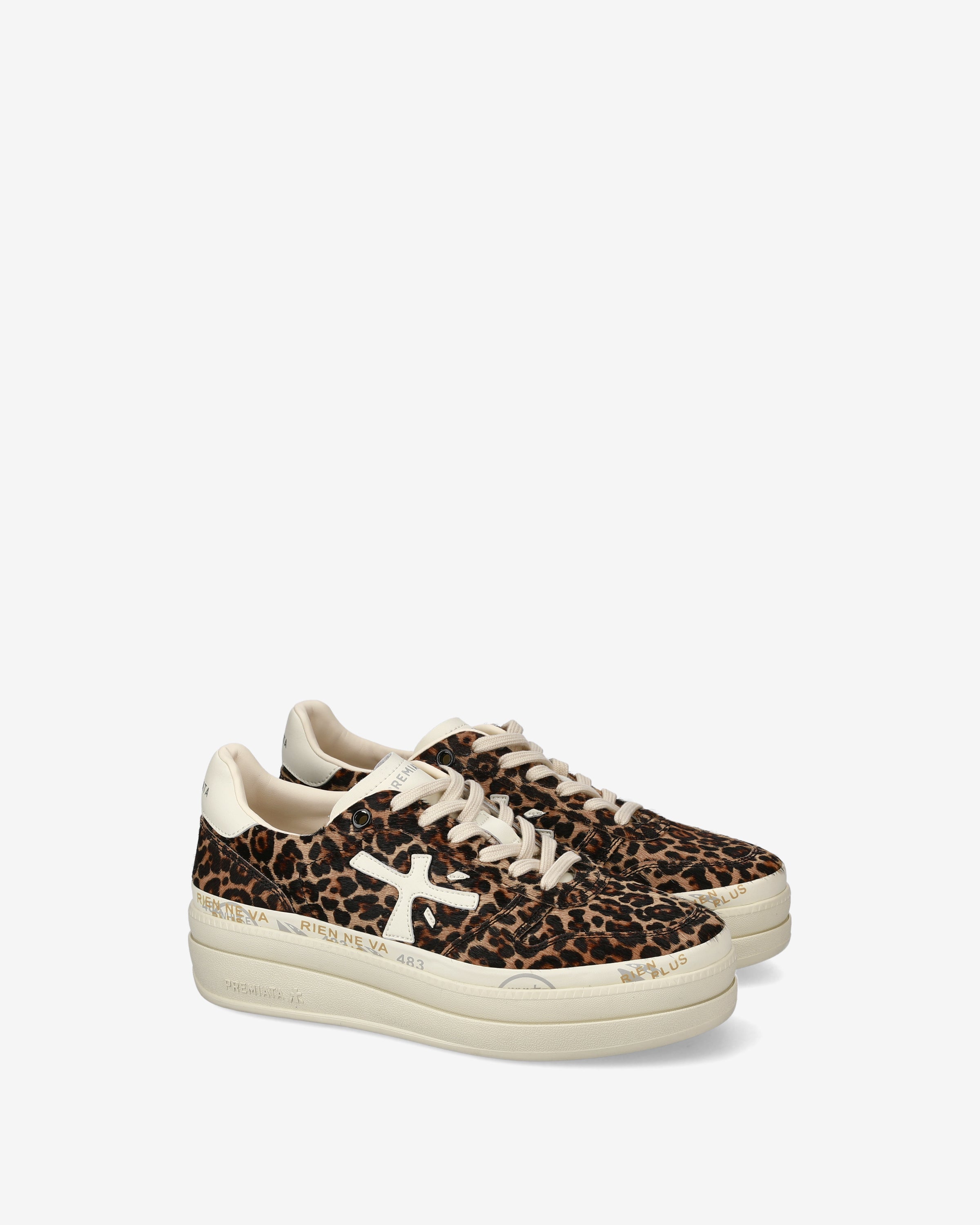 Premiata Micol 7034 baskets femme imprimé animal